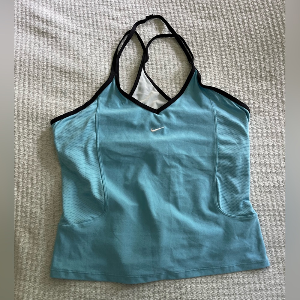 Nike Dri-fit top, tank, with built in bra support